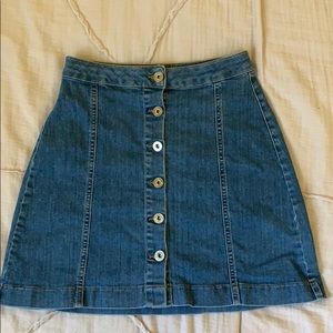 Missguided Denim skirt